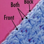 crocheting front loops