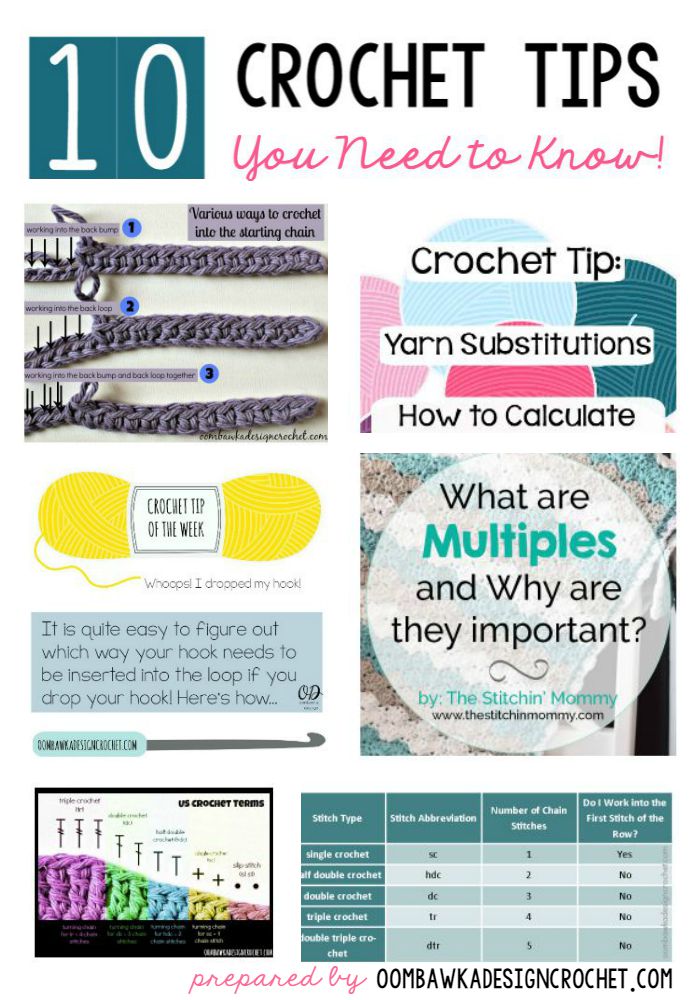 10 crochet tips