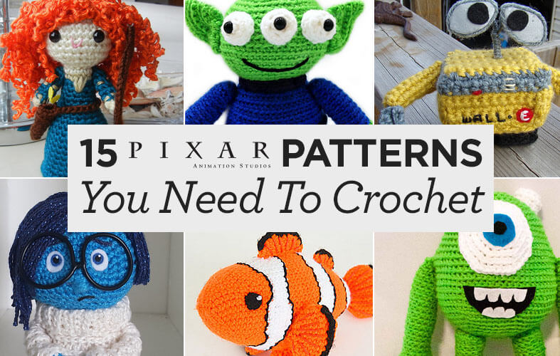 pixar croshet patterns