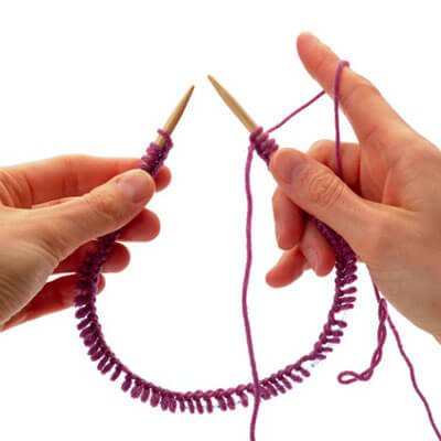 knitting in the round