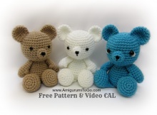 free crochet bear pattern