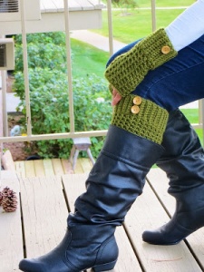 Boot Cuffs and Mittens Free Crochet Pattern