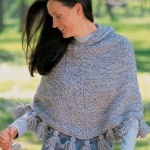 knit fall poncho