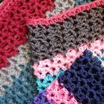 how to crochet a v stitch blanket