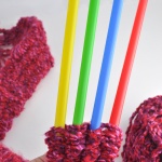 knitting with straws
