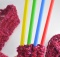 knitting with straws