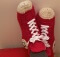 crochet converse slippers