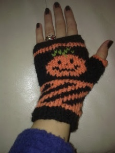 halloween mittens