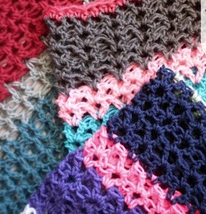 how to crochet a v stitch