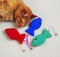 knit fish cat toy