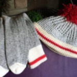 crochet sock hat