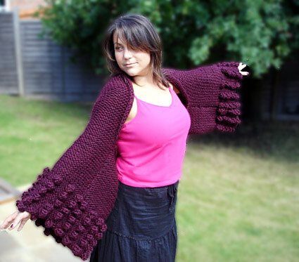 knitted wrap