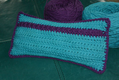 crochet comfort rice bag