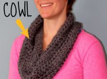 crochet cowl