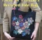 knit flower bag