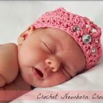 crochet baby crown