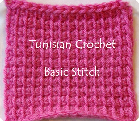 tunisian crocheting