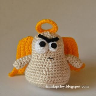 Free Crochet Cranky Angel Pattern