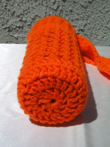 Free Crocheted Water Bottle Pattern - bottom view