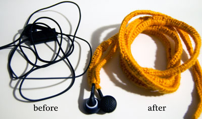 Crochet Ear Bud Covers