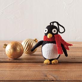 Free Knit Penguin Keychain Pattern