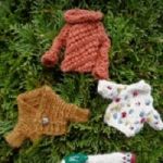 knit minature sweaters