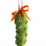Crocheted Christmas Pickle Pattern