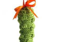 Crocheted Christmas Pickle Pattern