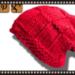 Free Knit BasketWeave Beanie Pattern