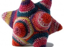 Free crochet star pattern