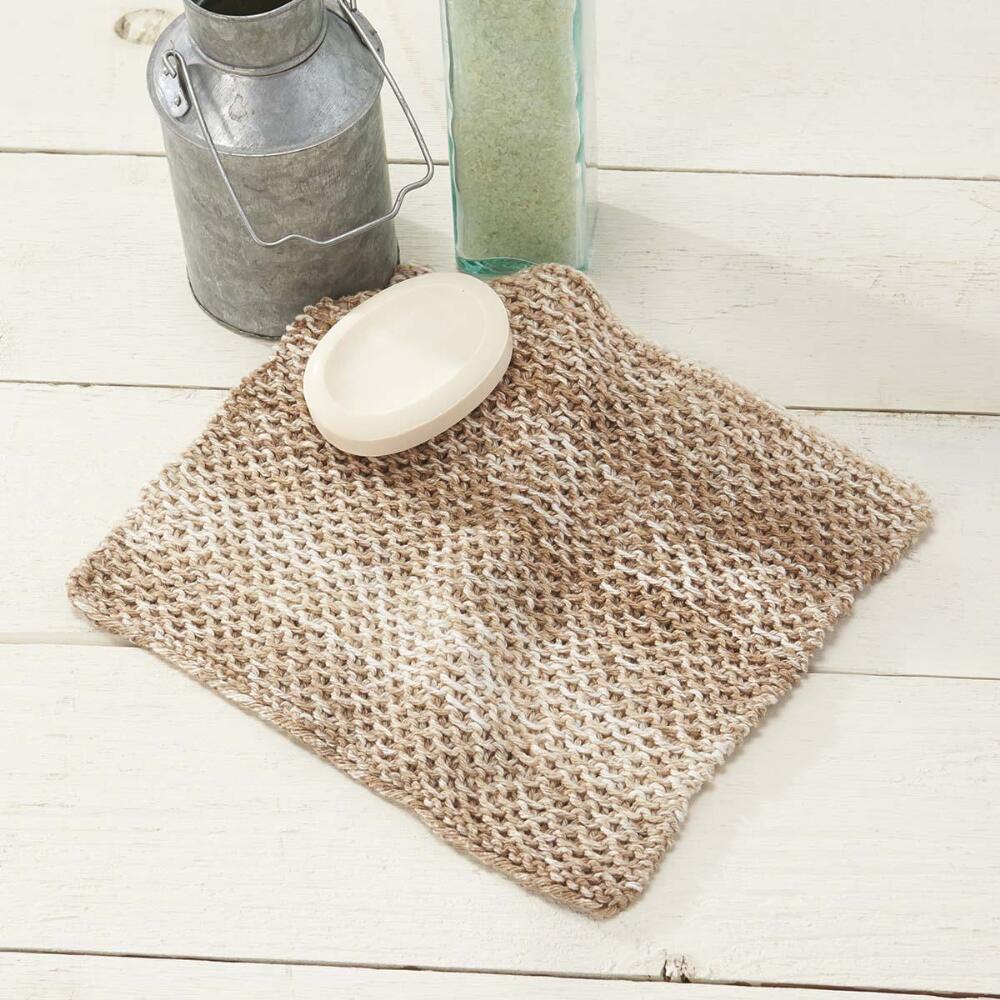 Free Knit Honeycomb washcloth pattern