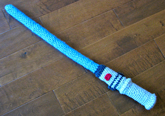 Free Star Wars Crochet Light Saber Pattern