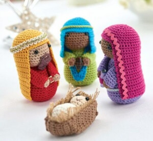 Crochet the Nativity Part 2 - Free Pattern - The Spinners Husband