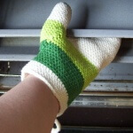 Free Crochet Oven Mitt Pattern