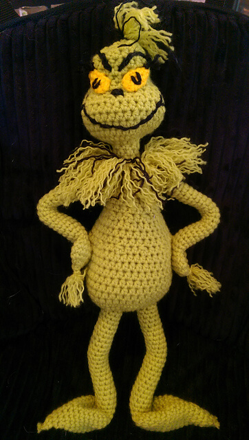 Free Crochet Grinch Pattern