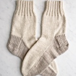 Free Seamed Socks Knit Pattern
