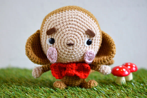 Free Year of the Monkey Pattern in Amigurumi Crochet