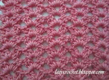Easy Shells Crochet Stitch - Free Pattern