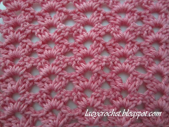 Easy Shells Crochet Stitch - Free Pattern