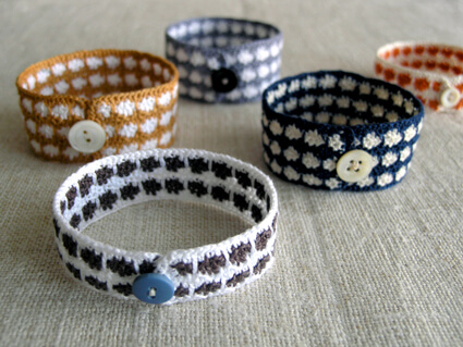 Free Crochet Bracelet Pattern