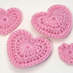 Free Crocheted Hearts Pattern