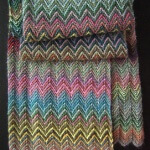 Free Designer inspired knit scarf