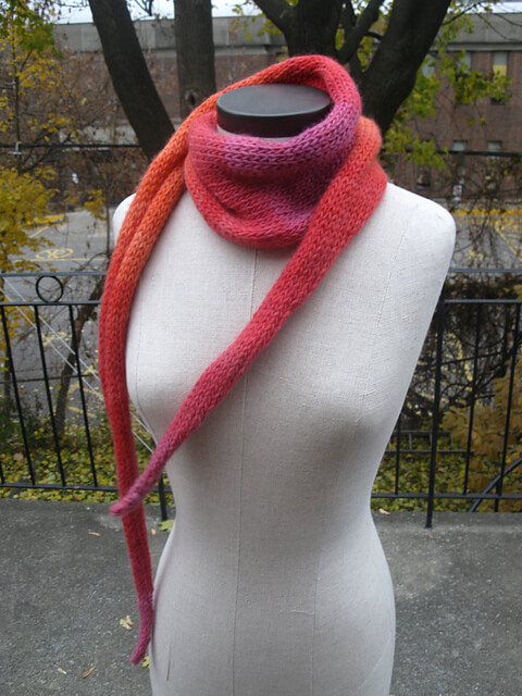 Free Knit Scarf Pattern - Pip