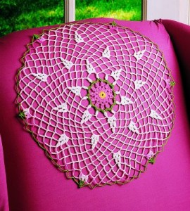 Free Crochet Dahlia Doily