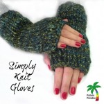 Free Pattern for Simply Knit Fingerless Gloves