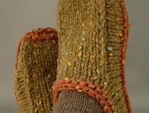Non-Felted Slipper Knit pattern