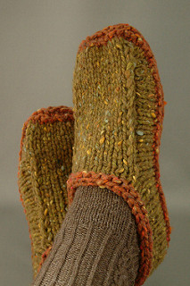 Non-Felted Slipper Knit pattern