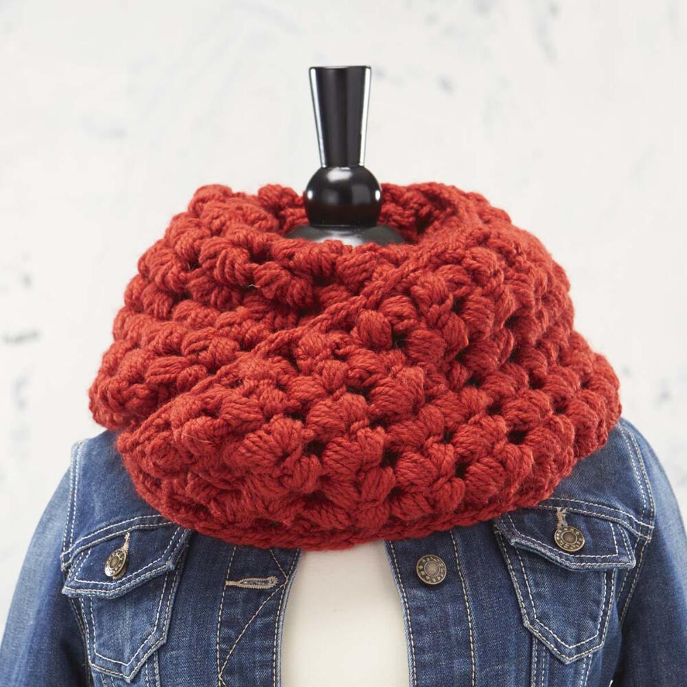 Free Puff Pastry Cowl Crochet Pattern