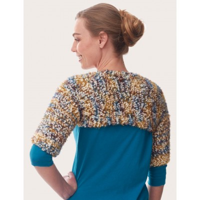 Free Knit Blissful Shrug Pattern