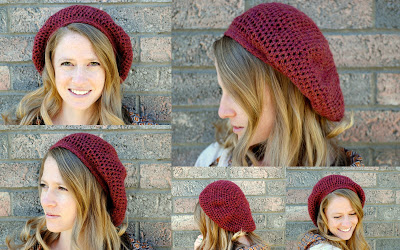 Crochet Slouchy Hat